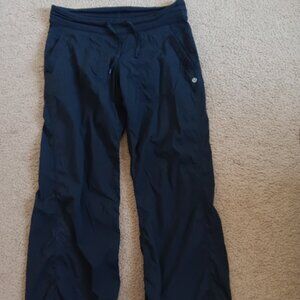 Black lululemon dance studio pants full length